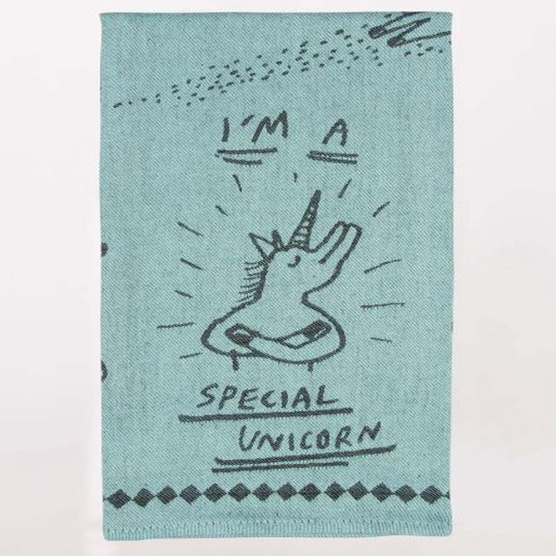 Blue Q Jacquard Dishtowel Special Unicorn