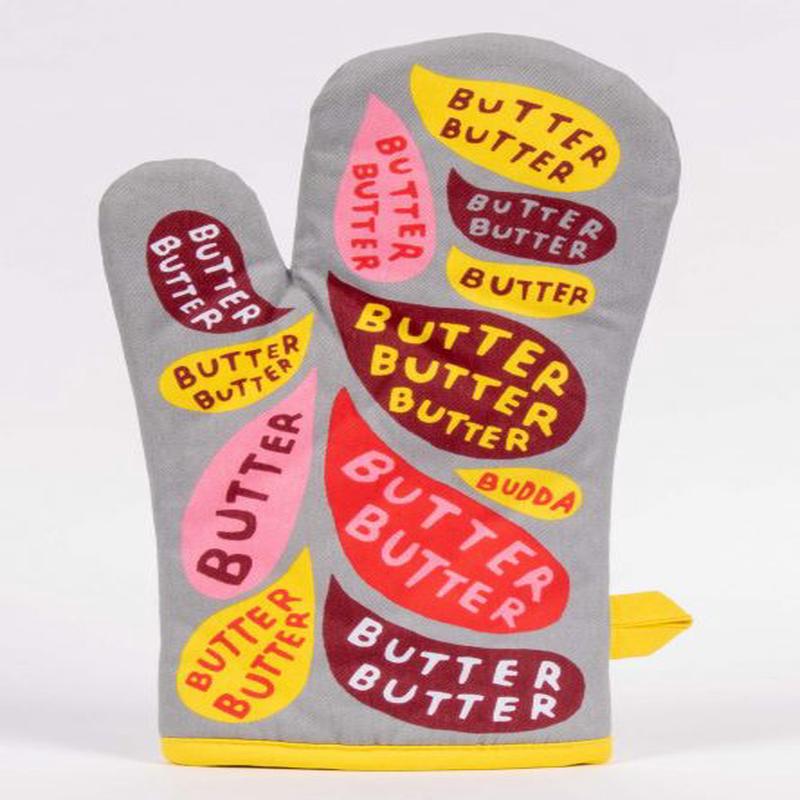 Blue Q Oven Mitt Butter Butter Butter