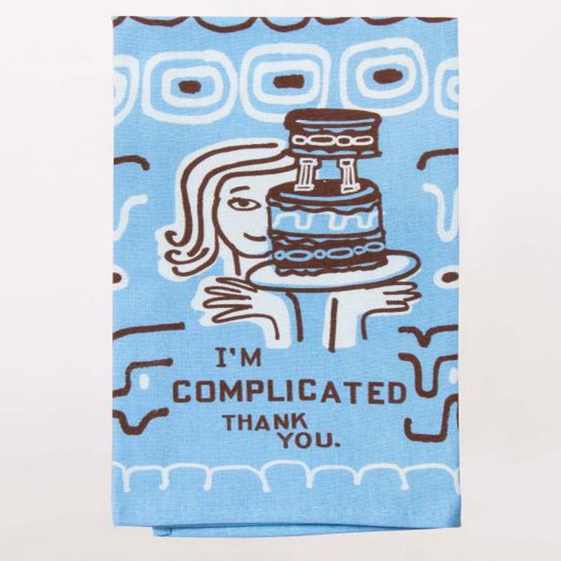 Blue Q SP Dishtowel I'm Complicated