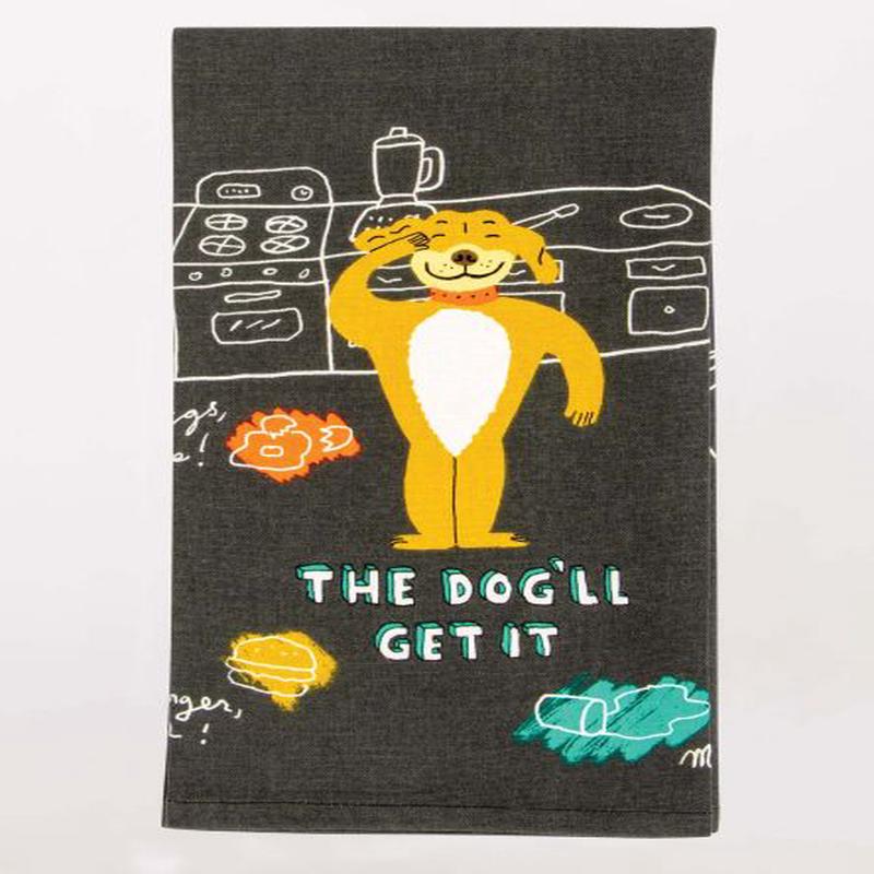 Blue Q SP Dishtowel The Dog'll Get It