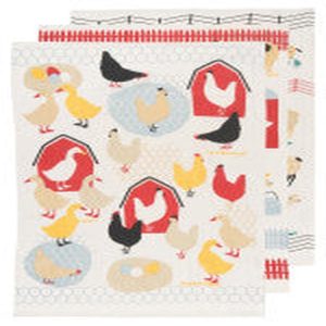 Now Designs Baker's Floursack Farm To Table Towels Set of 3