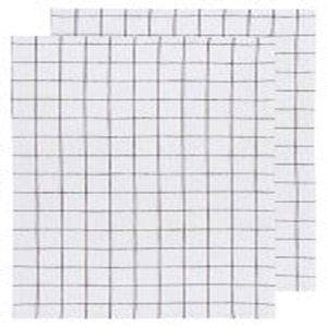 Now Designs Black Vintage Wash Dishtowels Set of 2