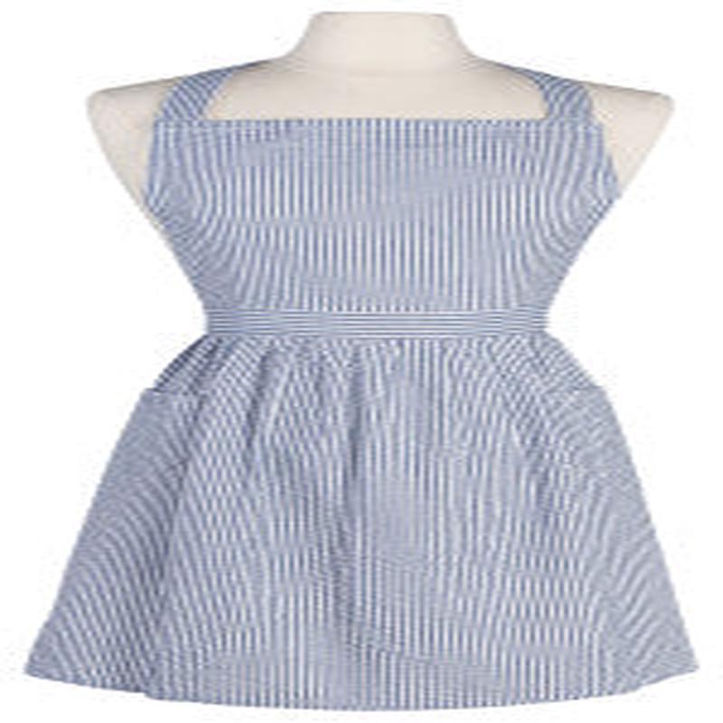 Now Designs Classic Blue Seersucker Apron