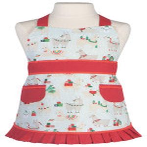 Now Designs FaLaLaLa Llama Kid's Apron