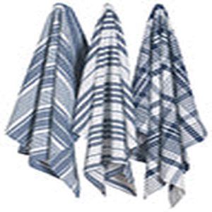 Now Designs Indigo Jumbo Dishtowels Set of 3