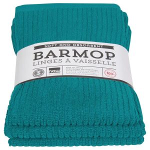 Now Designs Peacock Barmop Set of 3