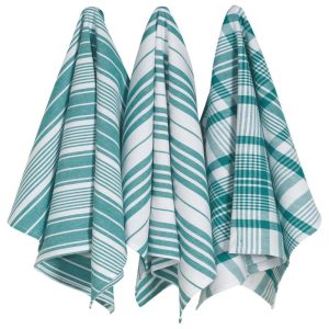 Now Designs Peacock Jumbo Dishtowels Set of 3