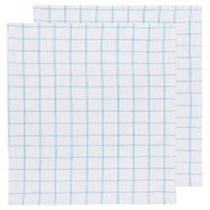 Now Designs Turquoise Vintage Wash Dishtowels Set of 2