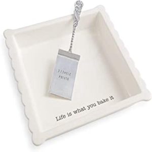 Mud Pie Brownie Baker Set - Life Is What You Bake It