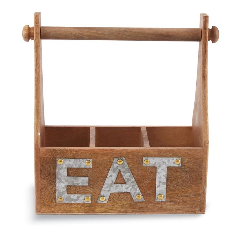 Mud Pie EAT Towel Utensil Holder