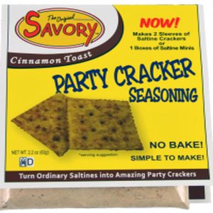 Savory Party Cracker Seasoning Cinnamon Toast