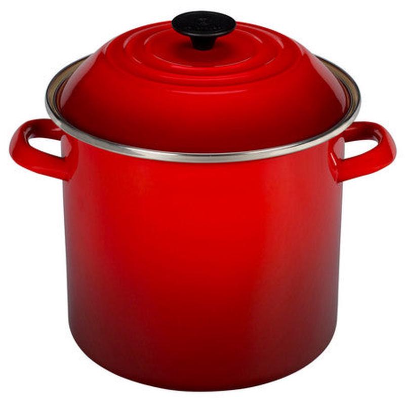 Le Creuset 16 Qt Cherry Stockpot