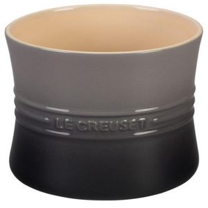 Le Creuset 2.75. Qt Flint Oyster Utensil Crock