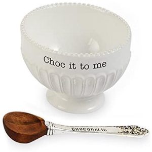 Mud Pie Choc It To Me Candy Dish