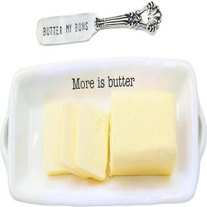 Mud Pie Circa Butter Dish