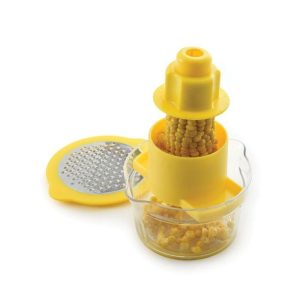 Norpro Corn Stripper Grater with Non Slip Catch Base