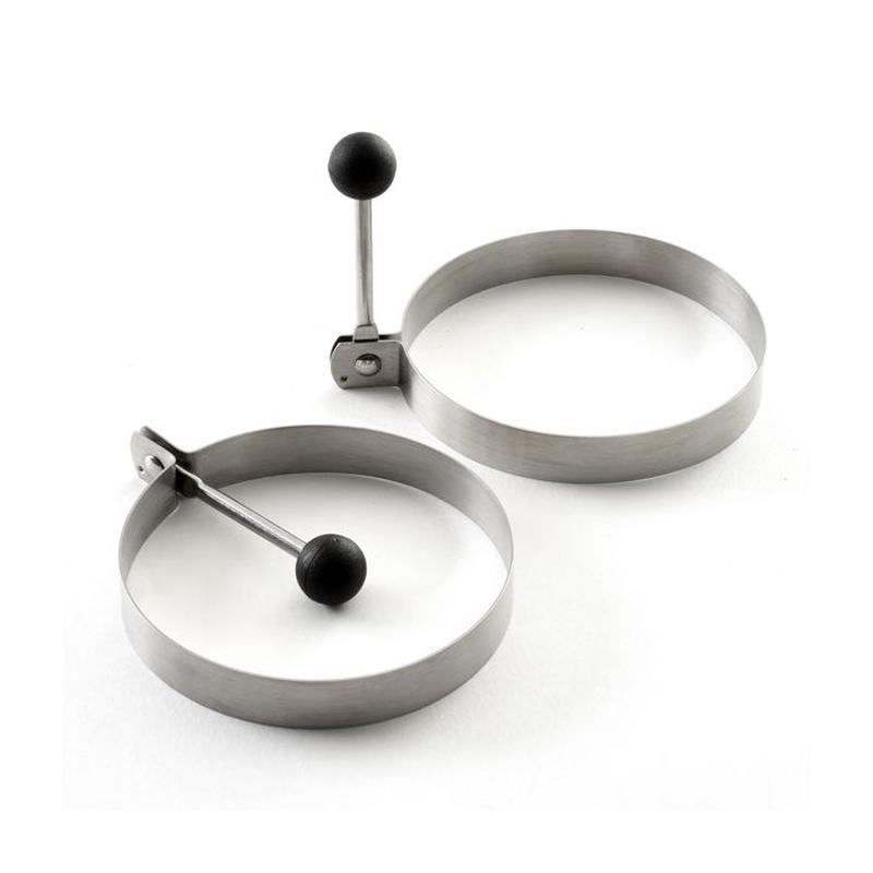 Norpro Stainless Steel Egg Rings, Set of 2