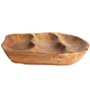 Greener Valley Trading Charcuterie  Divided Platter - 3 divisions (15-16" / 2")
