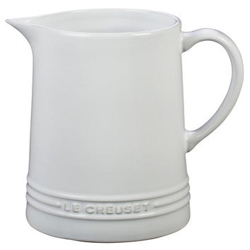 Le Creuset 1.6 Qt White Pitcher