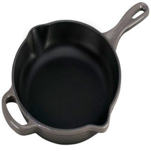Le Creuset Flint Oyster 9" Cast Iron Skillet