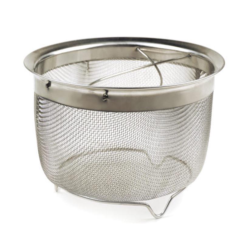 RSVP Mesh Basket with Folding Handles