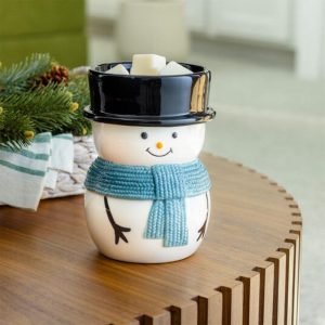 Candle Warmers Snowy Illumination Wax Warmer