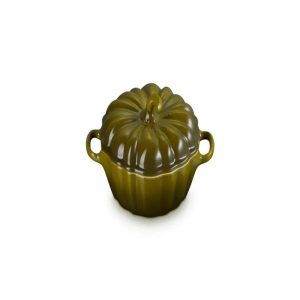 Le Creuset Olive Pumpkin Mini Cocotte