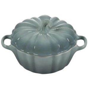 Le Creuset Sea Salt Pumpkin Mini Cocotte