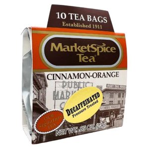 Market Spice Cinnamon Orange Decaf Tea 10pk