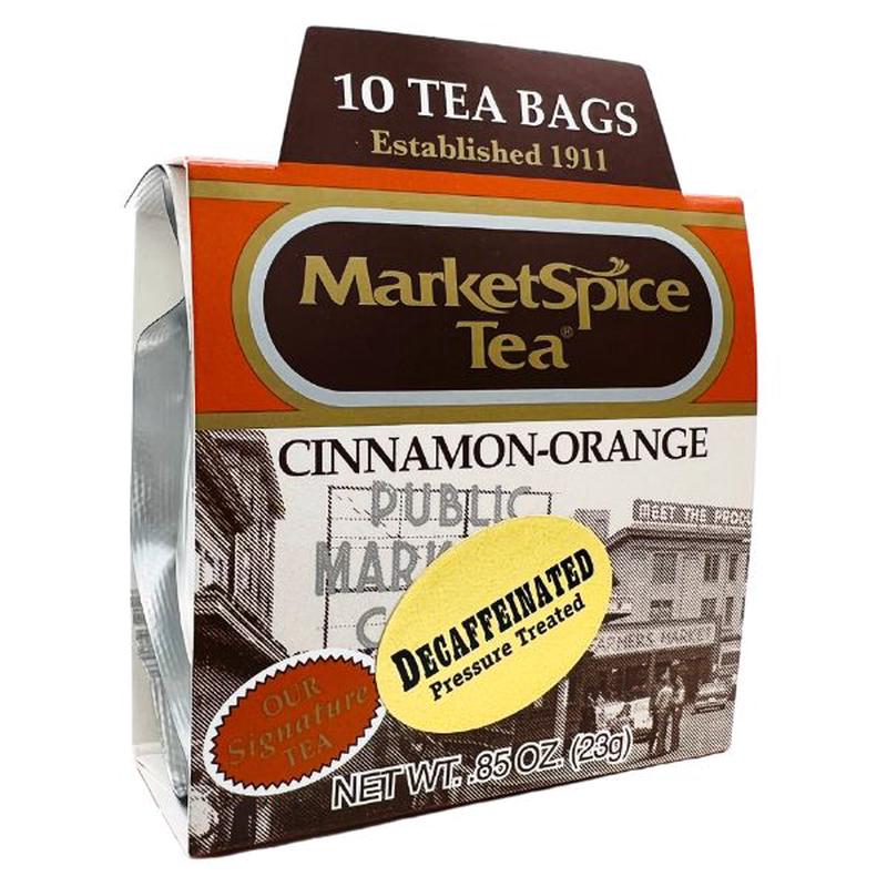 Market Spice Cinnamon Orange Decaf Tea 10pk