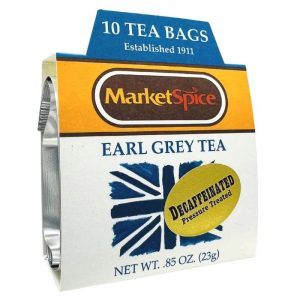 Market Spice Decaffeinated Earl Gray Tea 10pk