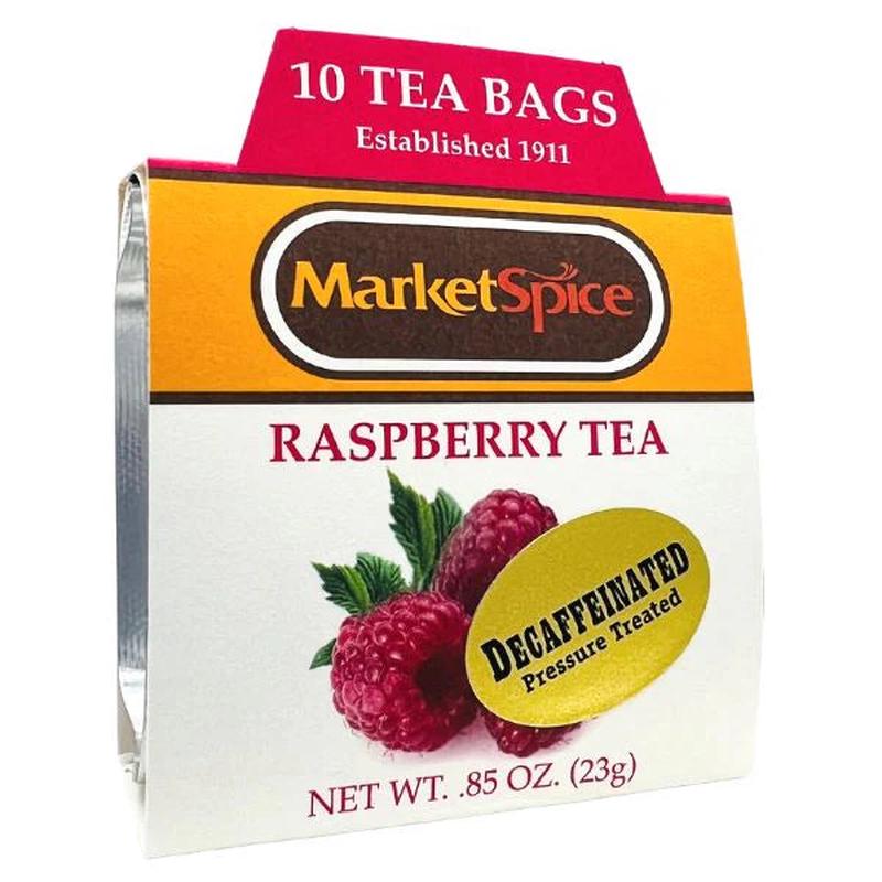 Market Spice Decaffeinated Raspberry Tea 10pk