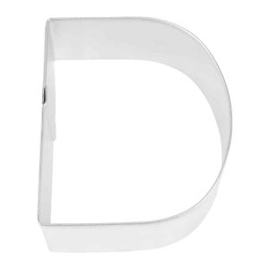 R&M Letter D Cookie Cutter 2.75"