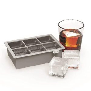 True Brands Colossal Gray Ice Cube Tray