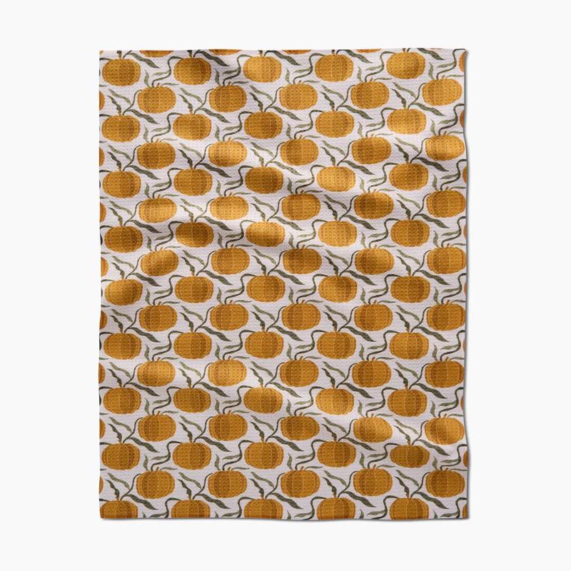 Geometry Hearth and Vine Tea Towel
