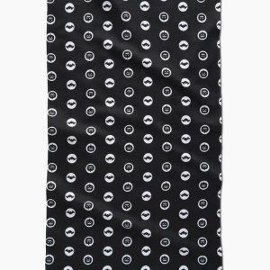 Geometry Spooky Silhouettes Tea Towel