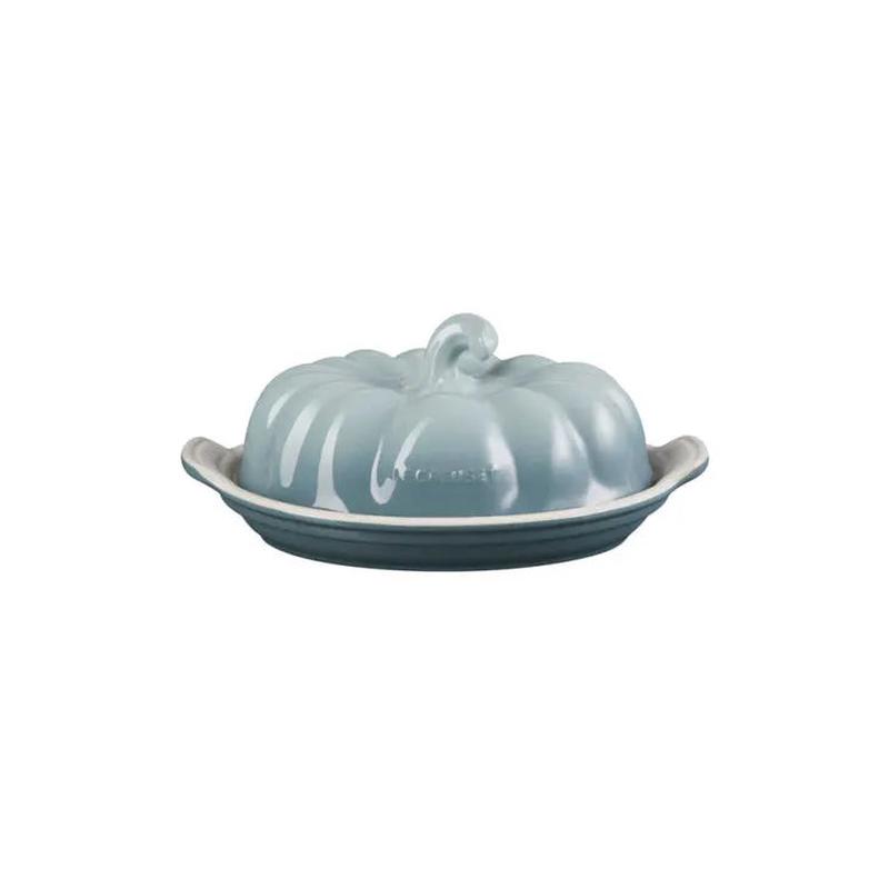 Le Creuset Pumpkin Butter Dish Sea Salt