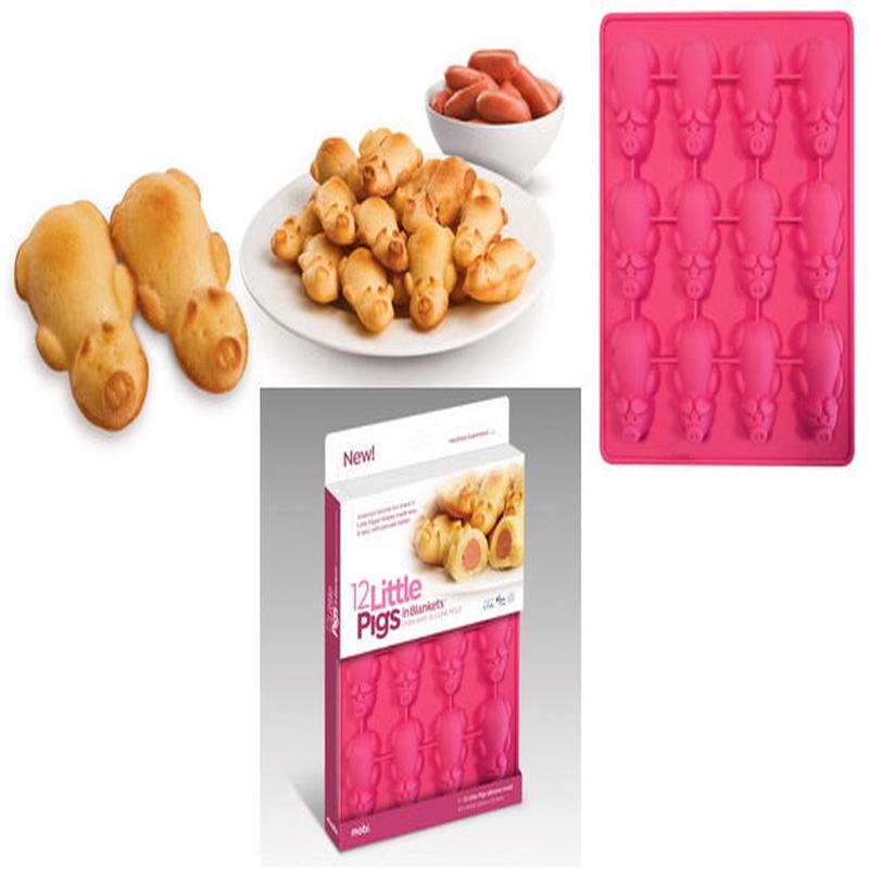 Pigs in a Blanket Silicone Baking Form