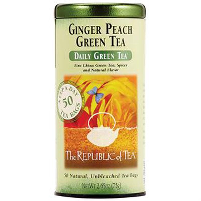 Republic of Tea Ginger Peach Green Tea