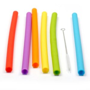 RSVP Silicone Smoothie Straws