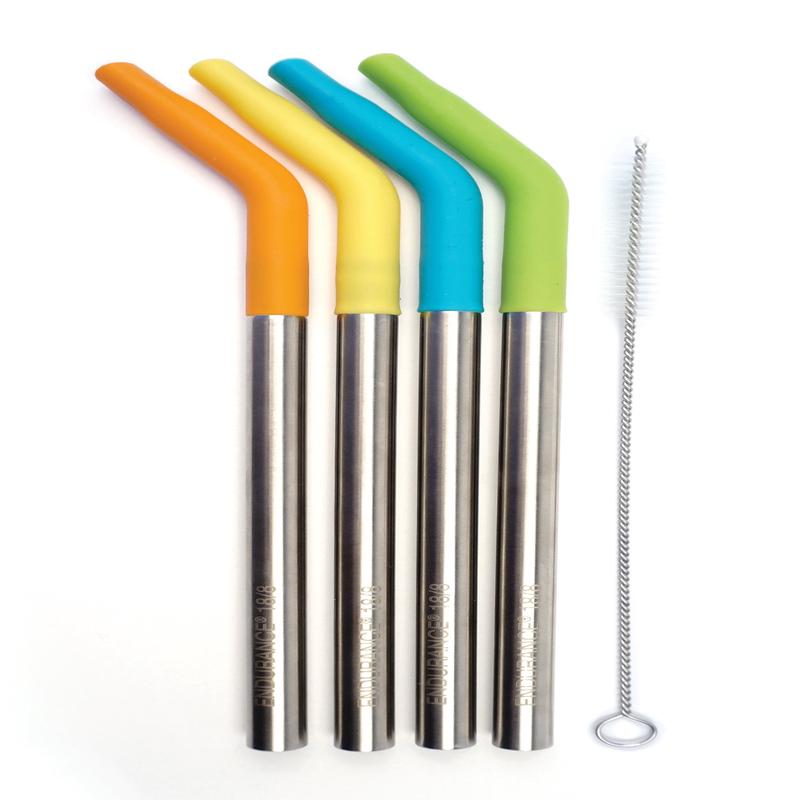 RSVP Straws with Silicone Tips