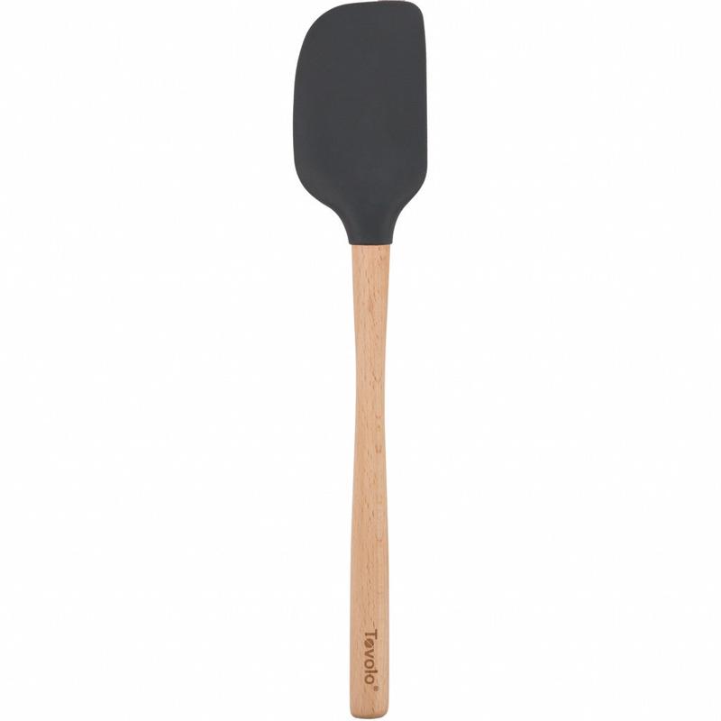 Tovolo Charcoal Spatula Wood Handle