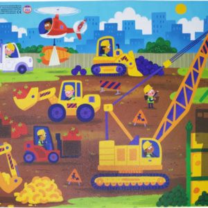 Constructive Eating Construction Placemat