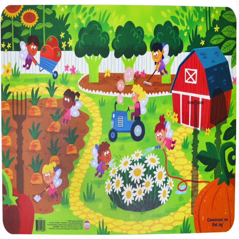 Constructive Eating Garden Fairy Placemat