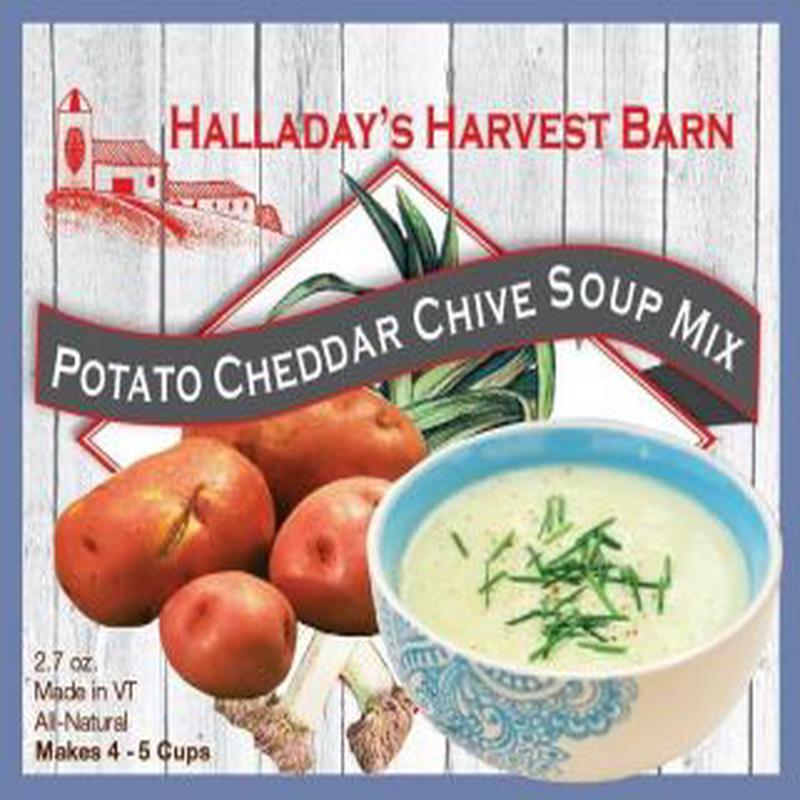 Halladay's Harvest Barn Potato Cheddar Chive Soup Mix