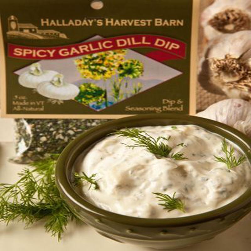 Halladay's Harvest Barn Spicy Garlic Dill Dip Mix