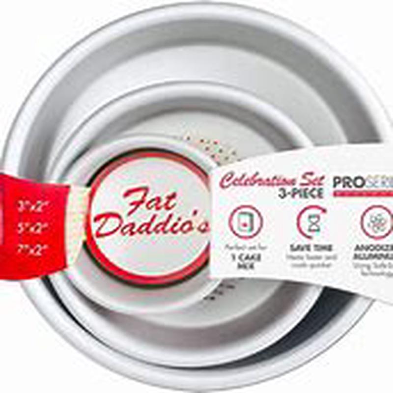 Fat Daddio's 3 piece Cake Pan Set