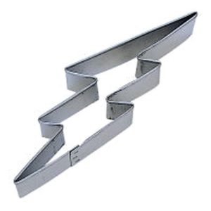 R&M 5" Lightning Bolt Cookie Cutter