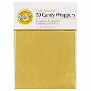 Wilton Gold Foil Wrappers