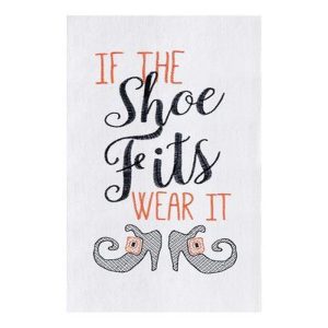 C&F Flour Sack Towel If the Shoe Fits